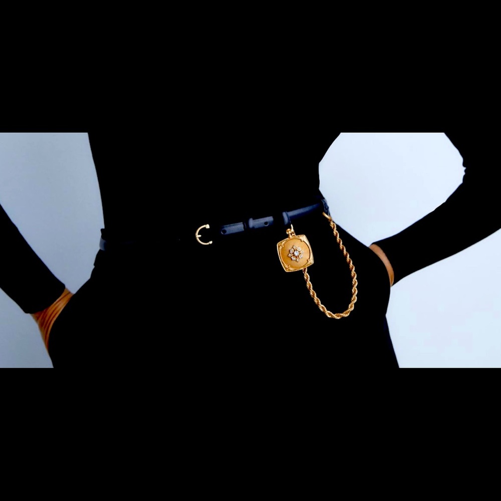 Zara black belt size 30